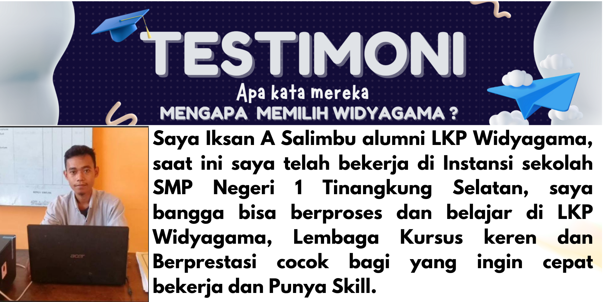 ulasan peserta lulusan kursus komputer bahasa inggris fec jatinangor
